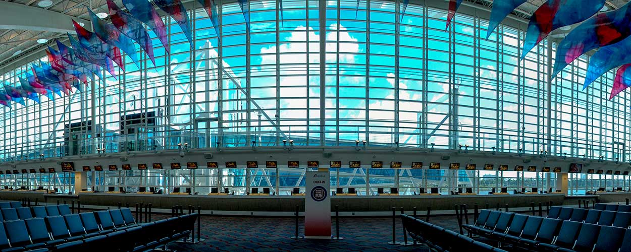 Digital Signage Installation at Cruiseship Terminal