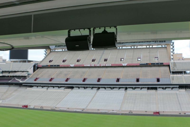 Kyle Field Stadium Sound System Integration LD Systems
