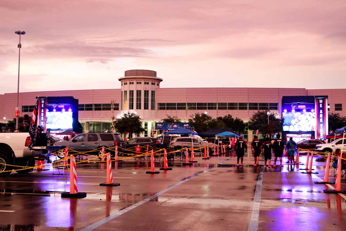 Texans Drive-In Event Pre-Game