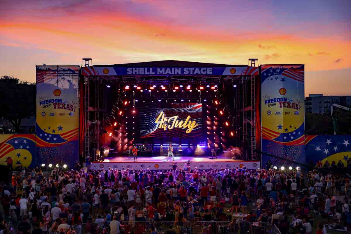 Freedom Over Texas Event Mainstage