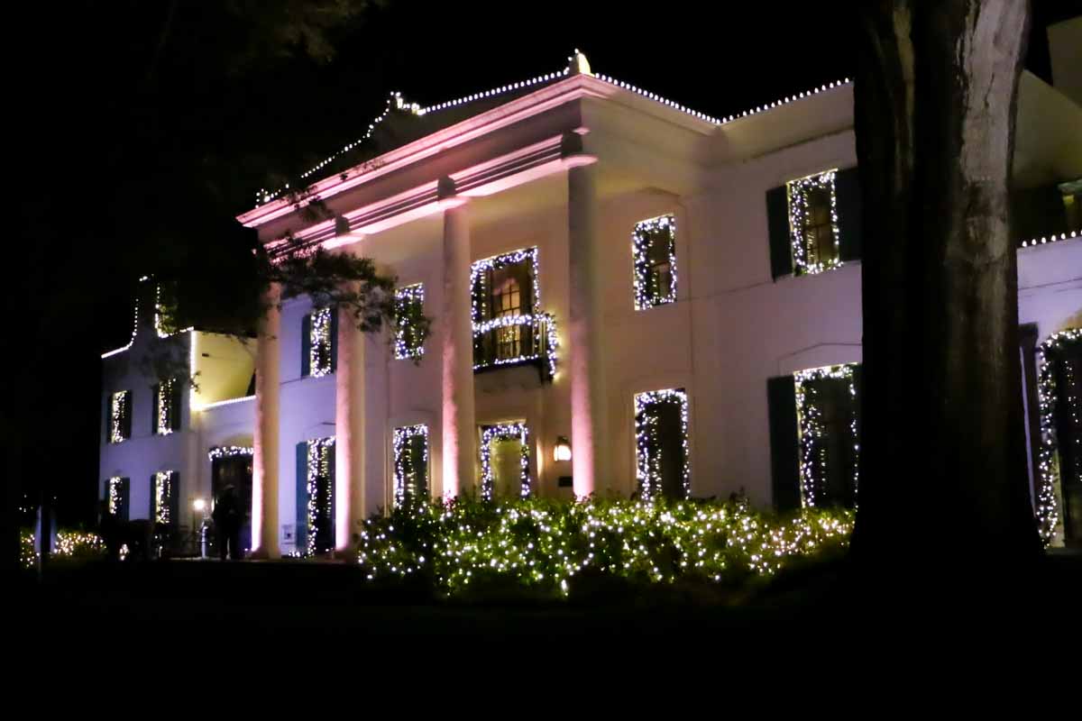 Hogg House Holiday Lighting Design
