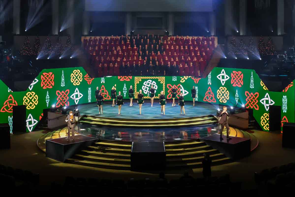 Second Baptist Musical Video Screen Background Celtic