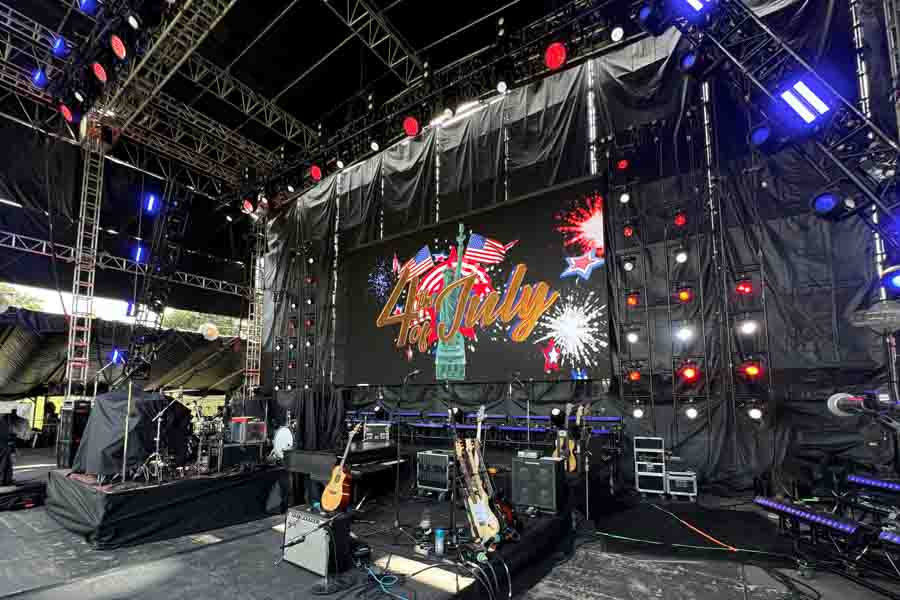 Freedom Over Texas Event Stage Production