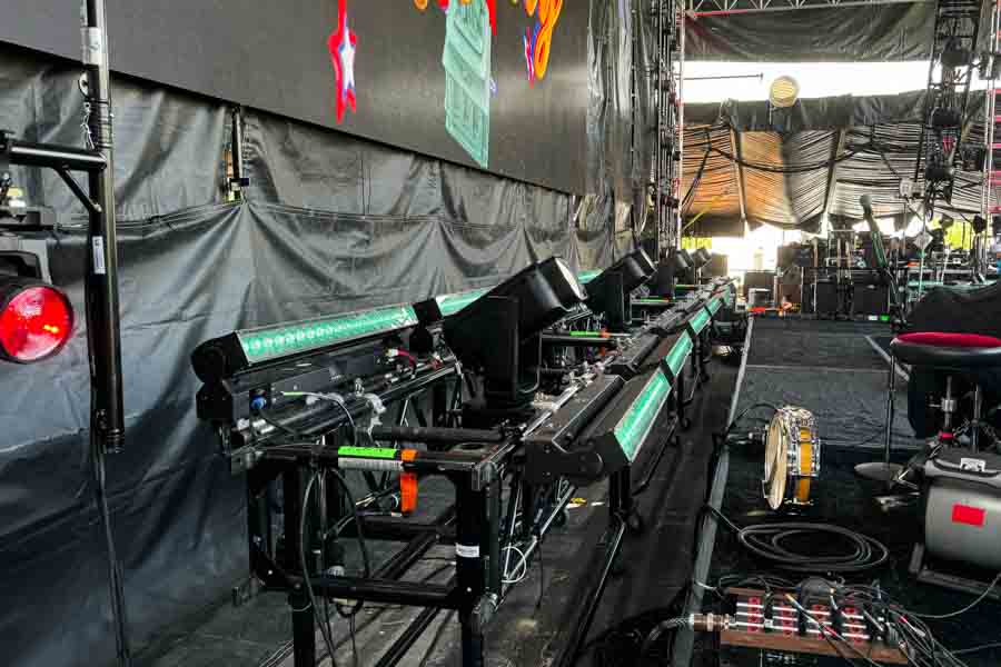 Freedom Over Texas Event Stage Floor Lighting