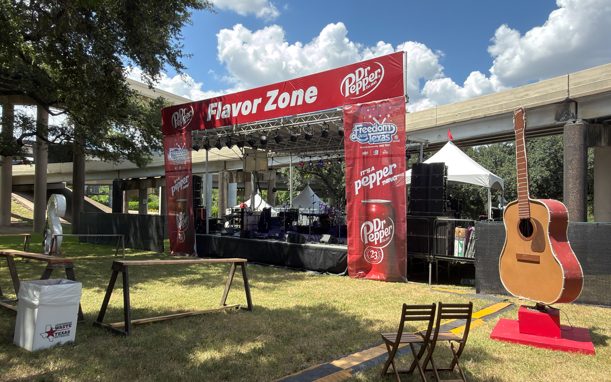 Freedom Over Texas Dr Pepper Stage