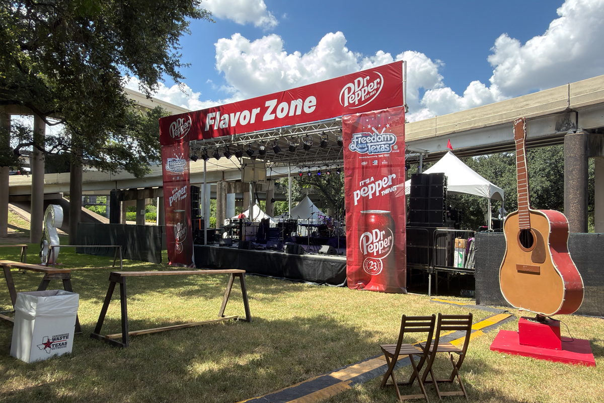 Freedom Over Texas Side Stage